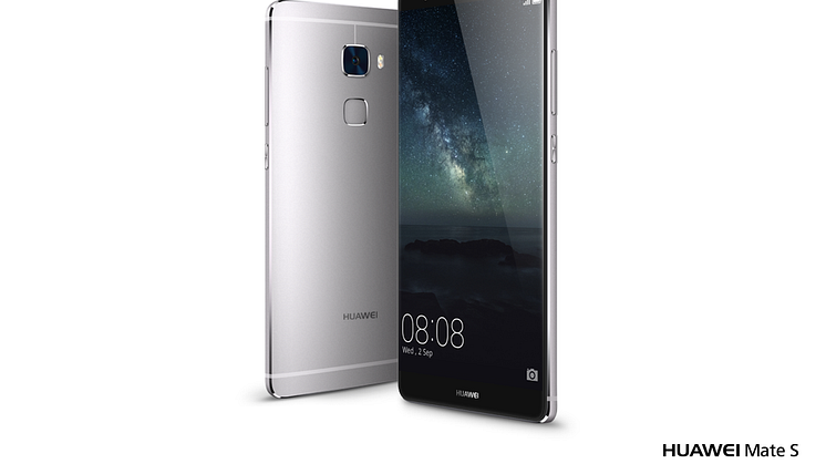 Huawei lanserar Mate S: En lyxig smartphone med revolutionerande touch-tekonologi