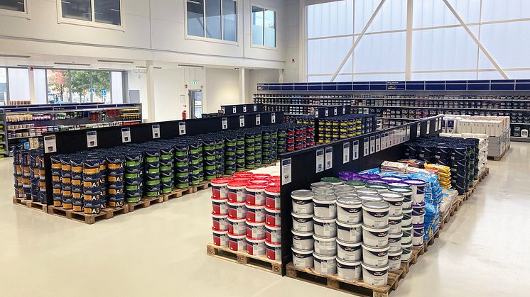 Nordsjö öppnar ny flagship-butik med testcenter i Västberga 