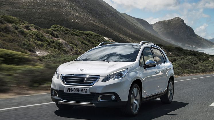 Sverigepremiär för nya crossovern Peugeot 2008