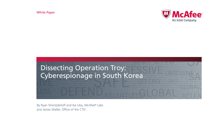 Dissecting Operation Troy: Cyberespionage in South Korea