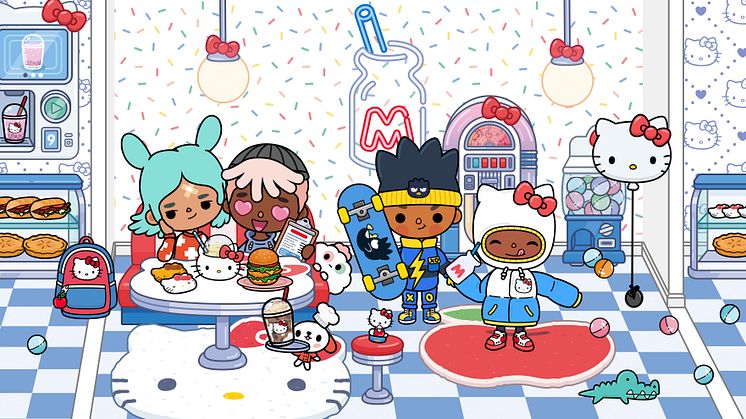 Toca Boca™ Welcomes SanrioⓇ’s Hello KittyⓇ and Friends into the Toca Life™ World 