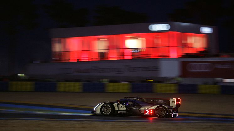 Audi redo för årets Le Mans – i pole position  