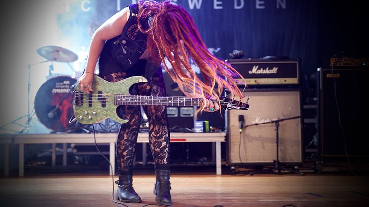 The Sensitives på Nemis under Putte i Parken 2016. Foto:  Anders Lindholm