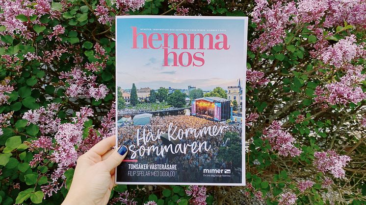 Sommarens nummer av Hemma Hos delas ut till alla Västeråsare