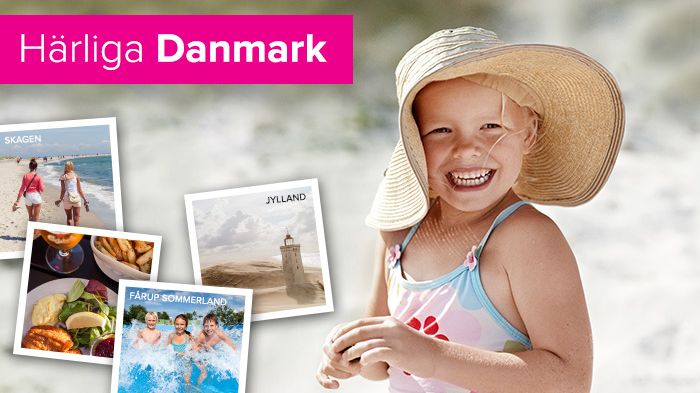 ​Danmark är årets semestermål 2016