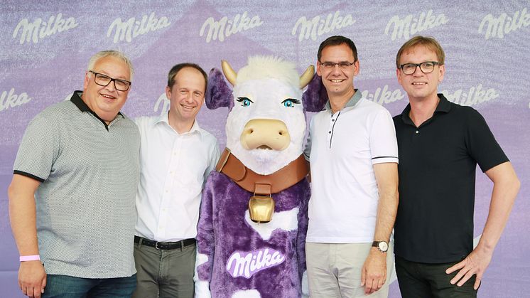 Liesl, Berta und Annabell feierten mit Milka das Schokofest 2019