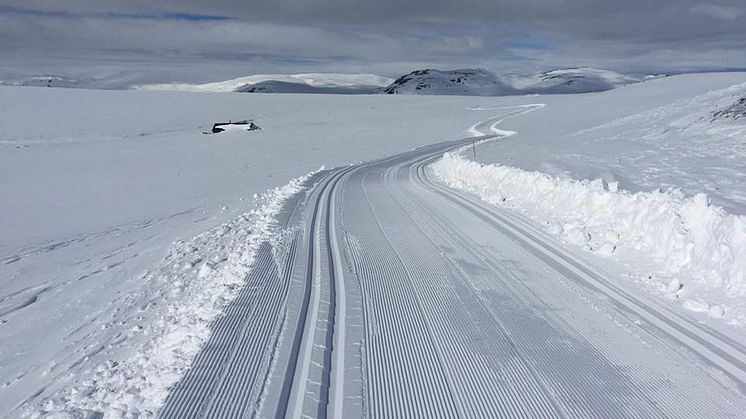 Vecka 17 brukar snösmältningen normalt ha kommit igång för fullt, men i år är den försenad till följd av köldknäppen i slutet av april.