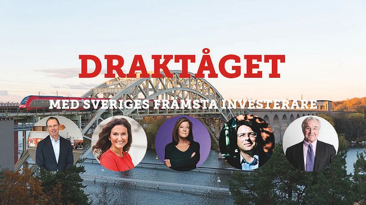 MTR Express lanserar "Draktåget" tillsammans med Almi Invest