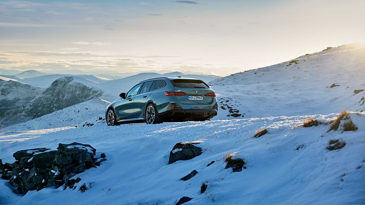 Helt nye BMW i5 Touring: Den første elektriske stasjonsvognen fra BMW