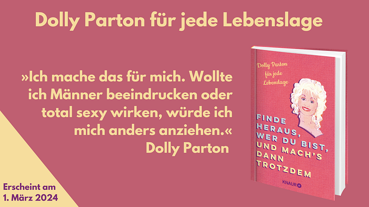 Mit Dolly Parton durch unsichere Zeiten - Inspirationen einer Country-Musik-Legende