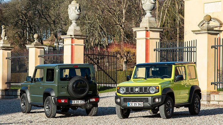 Danmarkspremiere på ny Suzuki Jimny