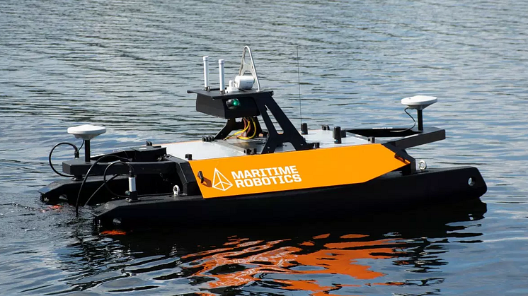 Akvaplan-niva's nyinnkjøpte autonome fartøy "Otter Pro" er produsert av Maritime Robotics