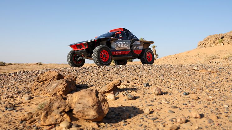 Audi RS Q e-tron - Dakar test Morocco (okt2023)