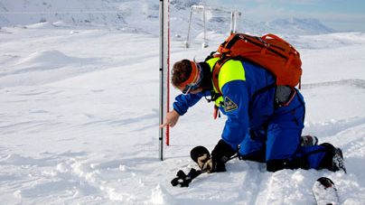 Riksgränsen har mest snö i Sverige