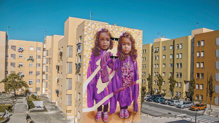 TelmoMiel brings bright, happy, figurative art to No Limit Street Art