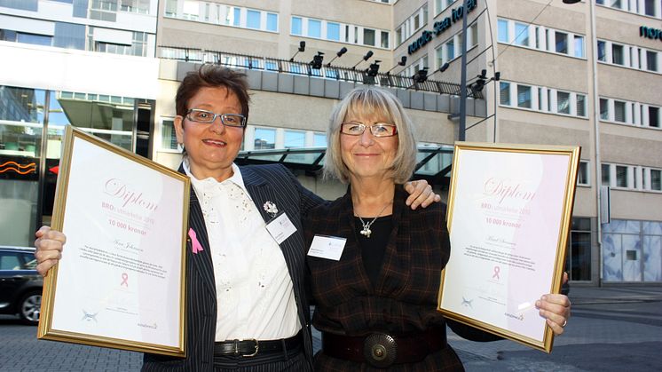BROs utmärkelse 2010 till Aina Johnsson och Maud Svensson