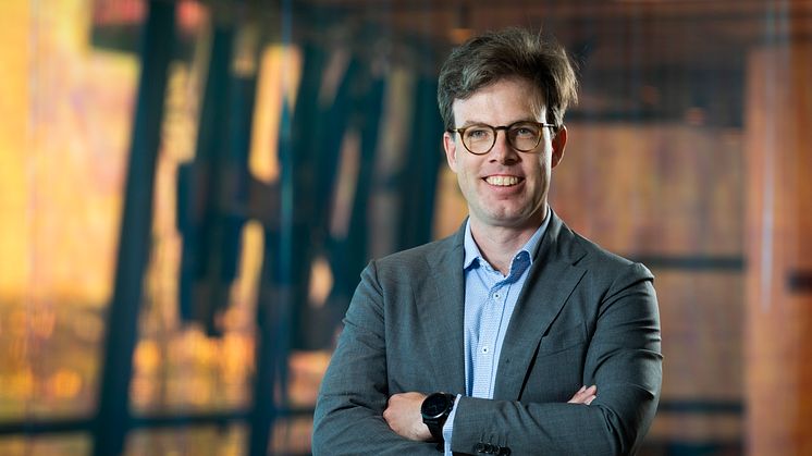 Fredrik Malm, CFO för HiQ, tar över rollen som interimistisk CEO. Foto: Jonas Bilberg.