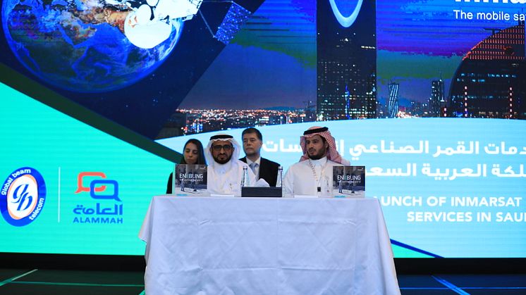 Hi-res image - Inmarsat - The closing session of the launch event to announce Inmarsat will bring its connectivity solutions to customers in Saudi Arabia