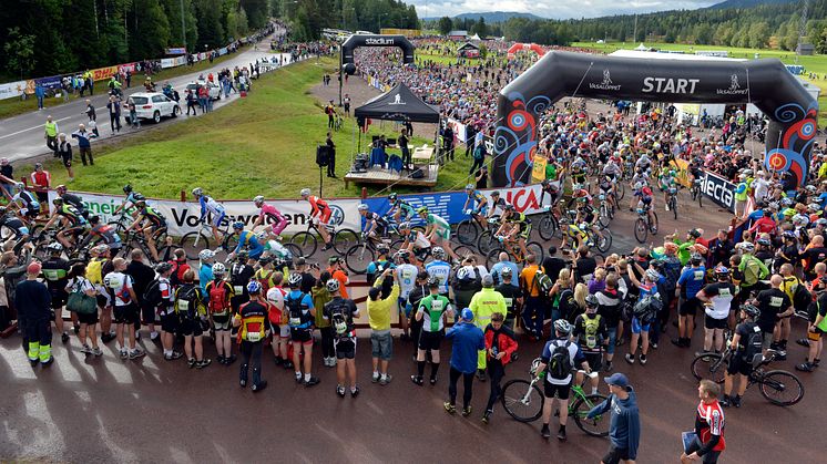Sveriges Television sänder från CykelVasan 2014