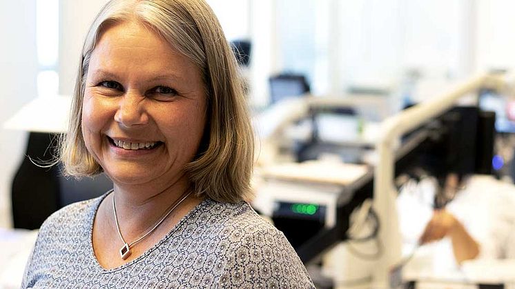 Helena Gille, regionchef för patologi- och cytologiverksamheten i Stockholm.