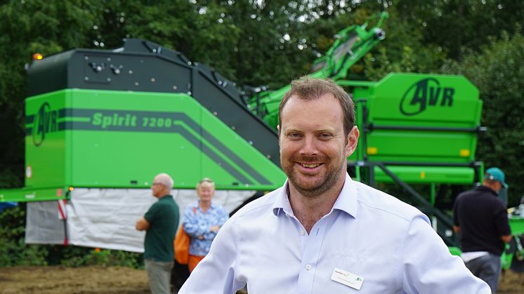 Oppvokst med potetdyrking: Emil Hjalmarsson kommer fra Bjärehalvøya nordvest i Skåne, som er kjent for sine tidligpoteter og mange spesialgrøder.