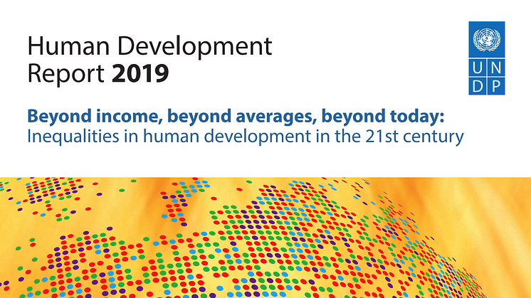 9e december lanserades UNDPs årliga flaggskeppsrapport Human Development Report