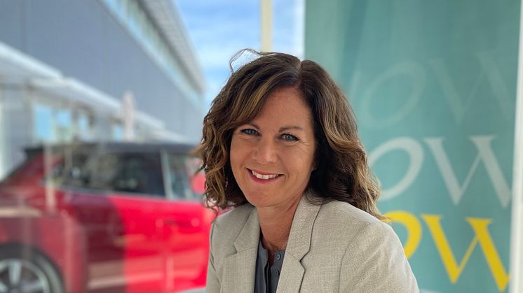 Linda Ungh, marknadschef för det nya och snabbexpanderande elbilsmärket ORA Sverige. Bild: ORA