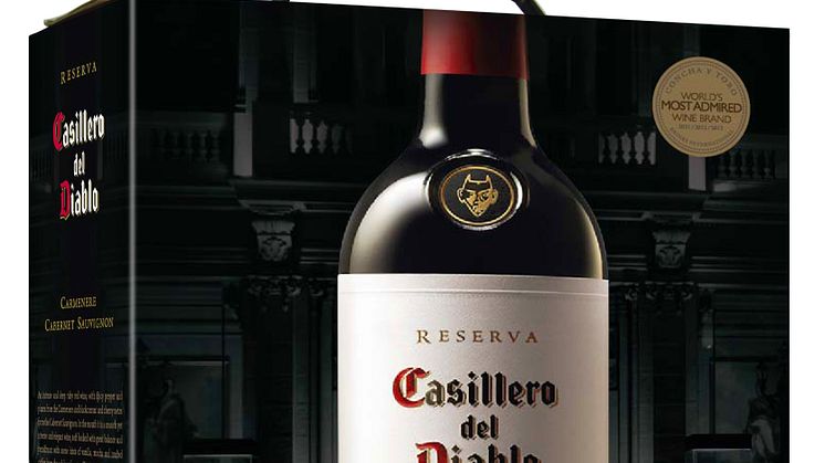 Casillero del Diablo bag-in-box - Nu med ny design