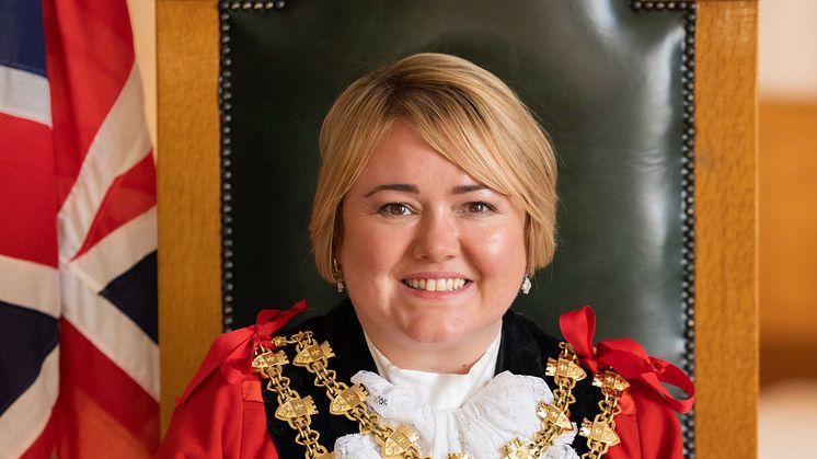 Cllr Sandra Walmsley elected as the new Mayor of Bury