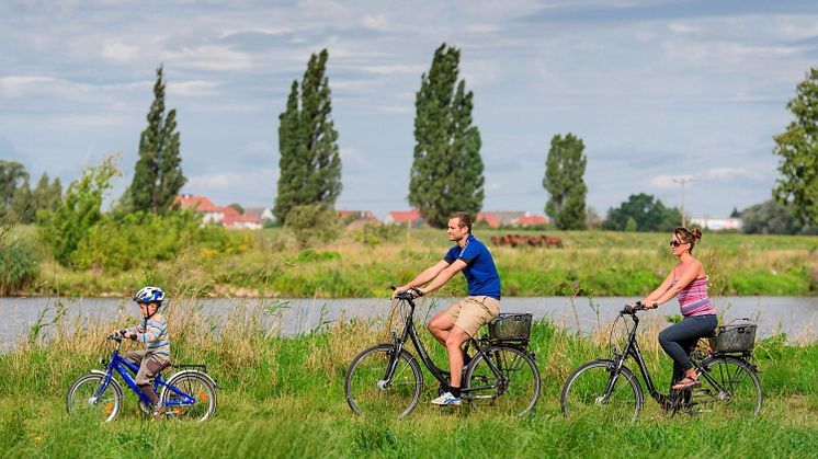 Die Leipzig Region lässt sich entspannt mit dem Fahrrad erkunden - Foto: Christian Hüller 