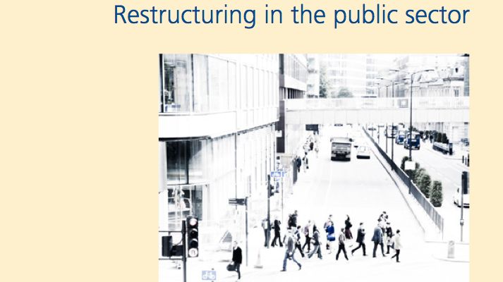 Restructuring in the public sector in Europe