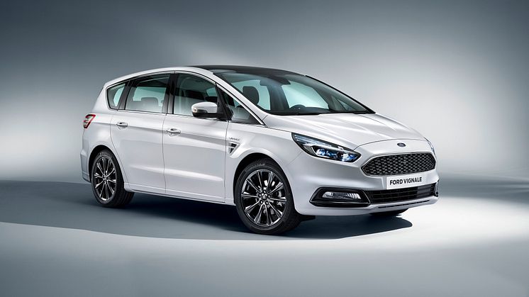 Ford S-MAX Vignale ble vist for første gang på den internasjonale bilutstillingen i Geneve