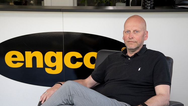 Krister Blomgren, VD engcon Group