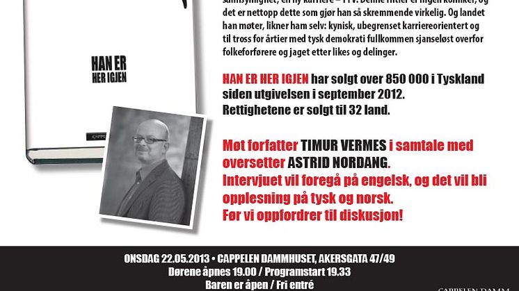 Møt Timur Vermes