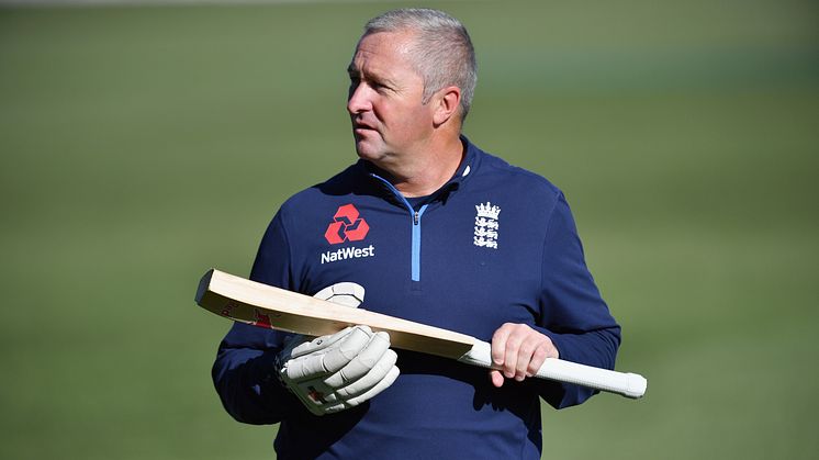 Paul Farbrace, who will take charge of England in the IT20s against Australia and India. (Image by Getty)