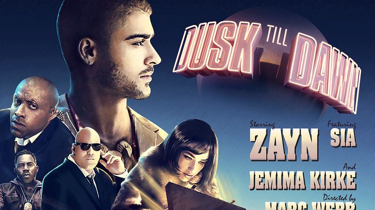 ZAYN släpper mäktiga singeln "Dusk Till Dawn" feat. Sia idag