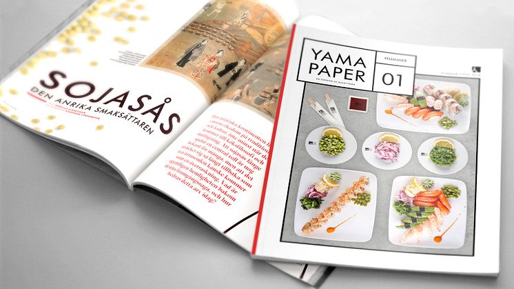 Yama Paper, en tidskrift från Sushi Yama. 