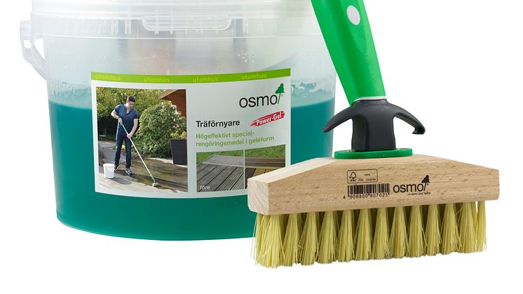 Osmo Power-Gel 6609 2,5L med rotborste