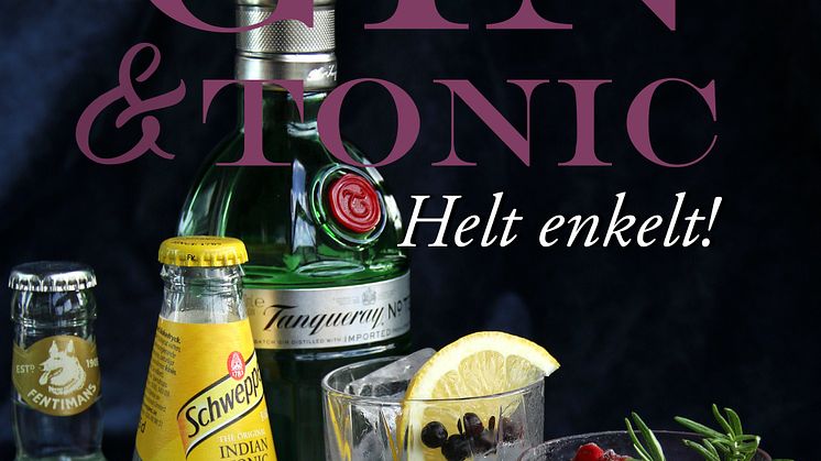 Framsida av boken "Gin & Tonic - Helt enkelt!" av Örjan Westerlund