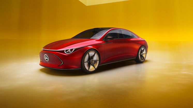 Concept CLA Class: Mercedes-Benz præsenterer elektrisk koncept på IAA