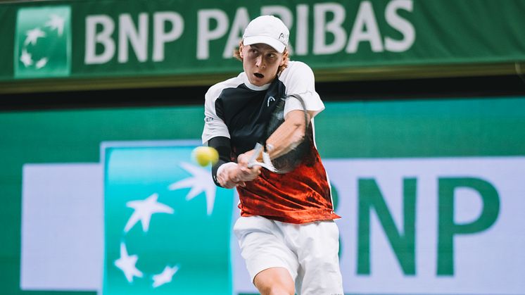 Emil Ruusuvuori at the BNP Paribas Nordic Open 2023