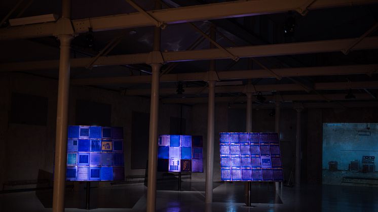 Installationsbild / installation view: Untitled Blue, 2019, Theresa Traore Dahlberg