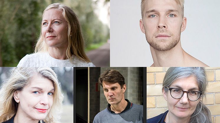 Jessica Nettelbladt, Pontus Lidberg, Claire Parsons, Karl Dunér och Karin Dahlström. Fotografer: Pär Anders Bevmo, Nir Arieli, Tina Axelsson, Sören Vilks och privat.