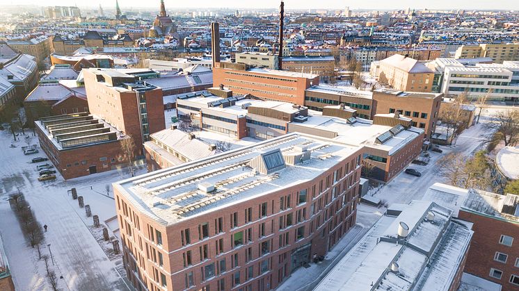 Hållbarhetshuset på KTH. Foto: Peder Lindbom, AIX Arkitekter. 