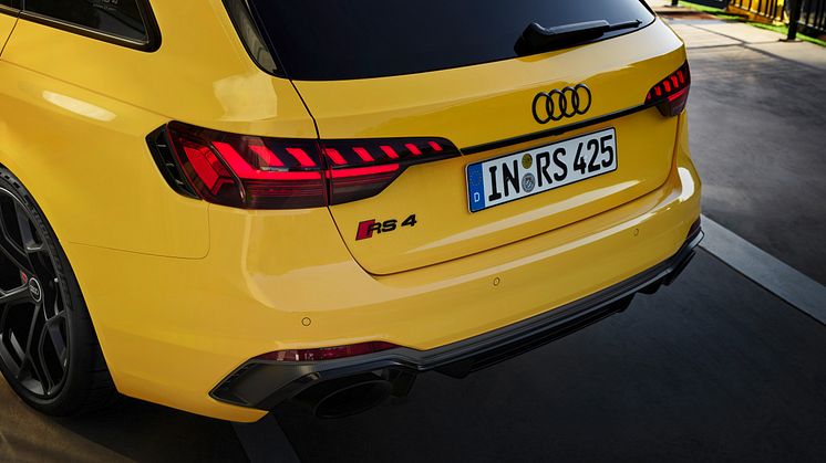 Audi RS 4 Avant edition 25 years - designdetaljer