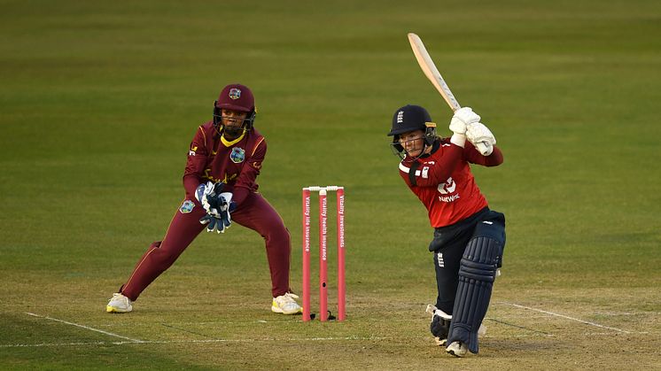 Beaumont on her way to 62. Photo: Getty Images