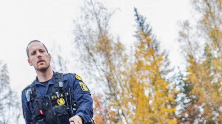 Årets polishund 2022 Försvarsmaktens Lundy. Foto: Per Sandberg