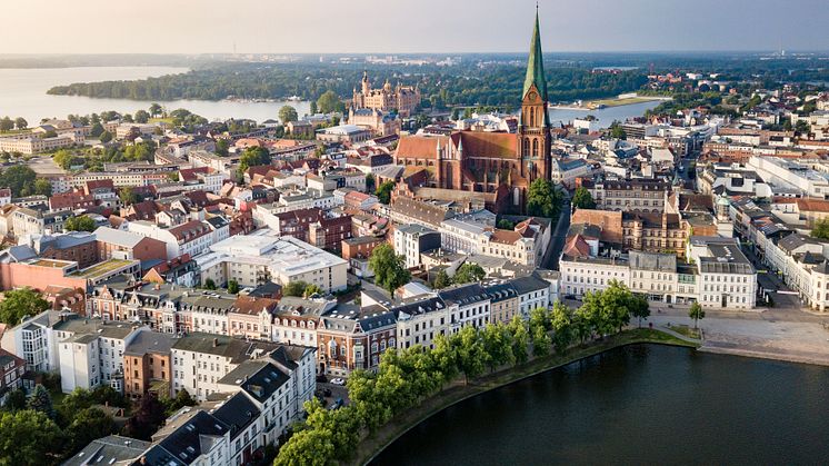 Panorama over Schwerin