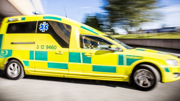 Ett verktyg byggt på larmdata kan ge länsborna en effektivare ambulanssjukvård. Foto: Andreas Nilsson