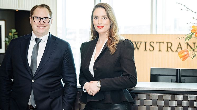 Wistrand Advokatbyrå i Göteborg har utsett Erik Ullberg till Managing Partner och Maria Kosteska Fägerquist till styrelseordförande